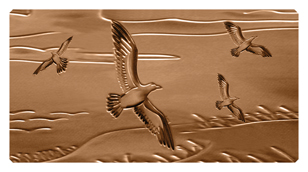 512 DSC700-512-CP Birds Copper